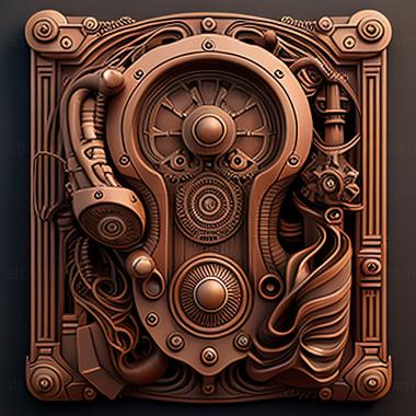 3D model st steam punk (STL)